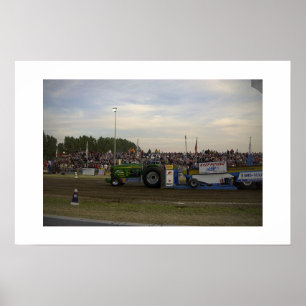 Tractor Pulling #3 Poster