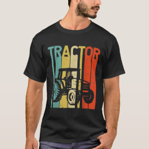 Tractor Retro Farm Truck Farming Life Country Farm T-Shirt