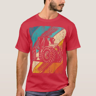 Tractor Retro Tractor Vintage Farmer Farmer Tracto T-Shirt