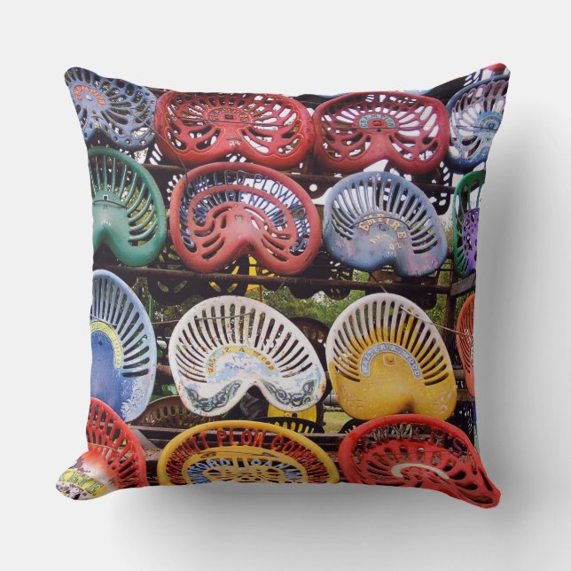 Tractor Seats at Tractor Show Cushion (Front)