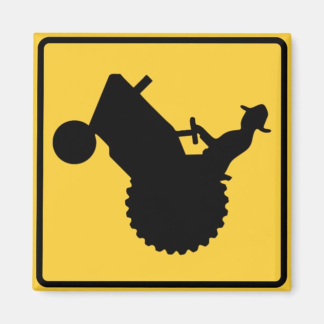Tractor Sign Magnet (Front)