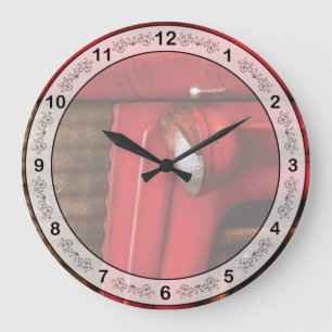 Tractor - The Tractor Large Clock