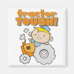 Tractor Tough T-shirts and Gifts Magnet