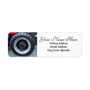Tractor Wheel Return Address