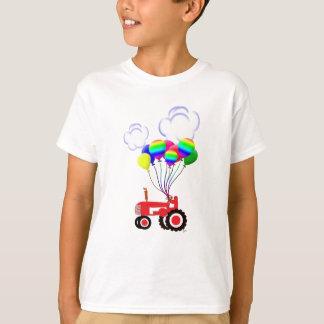 Tractor with Balloons T-Shirt