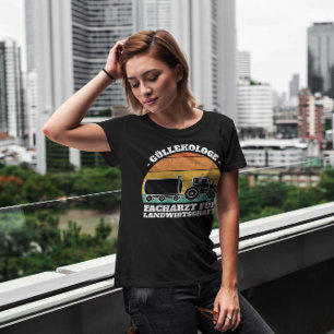 Tractor With German Quote   T-Shirt