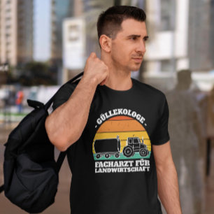 Tractor With German Quote   T-Shirt