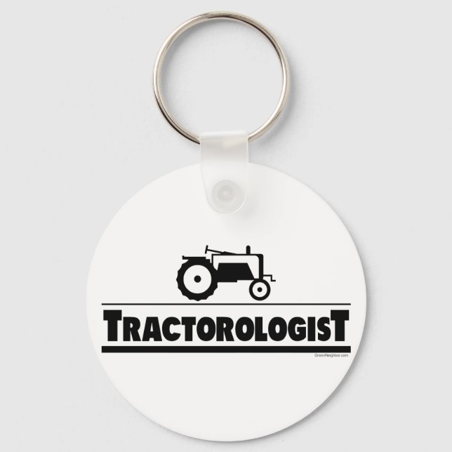 Tractorologist - Tractor Key Ring (Front)