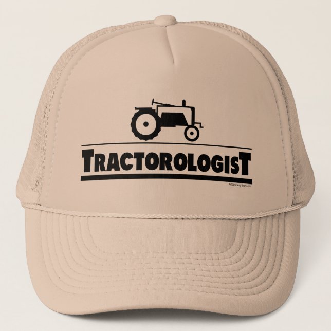 Tractorologist - Tractor Trucker Hat (Front)