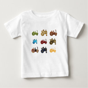 Tractors Baby T-Shirt