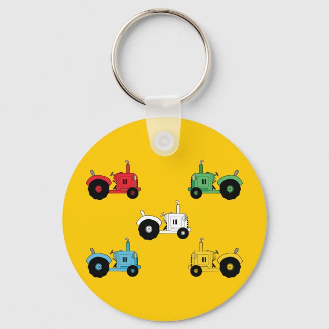 Tractors Key Ring (Front)