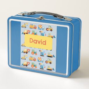 Tractors Kids Metal Lunchbox