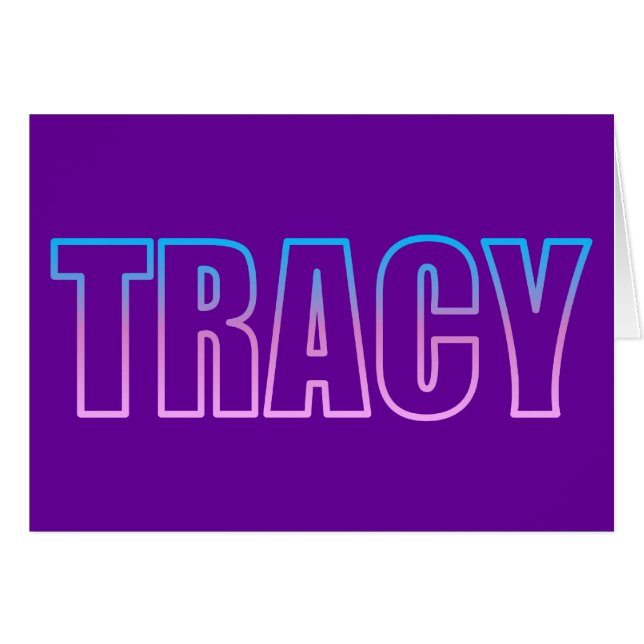 Tracy (Front Horizontal)
