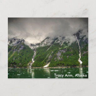Tracy Arm, Alaska Postcard