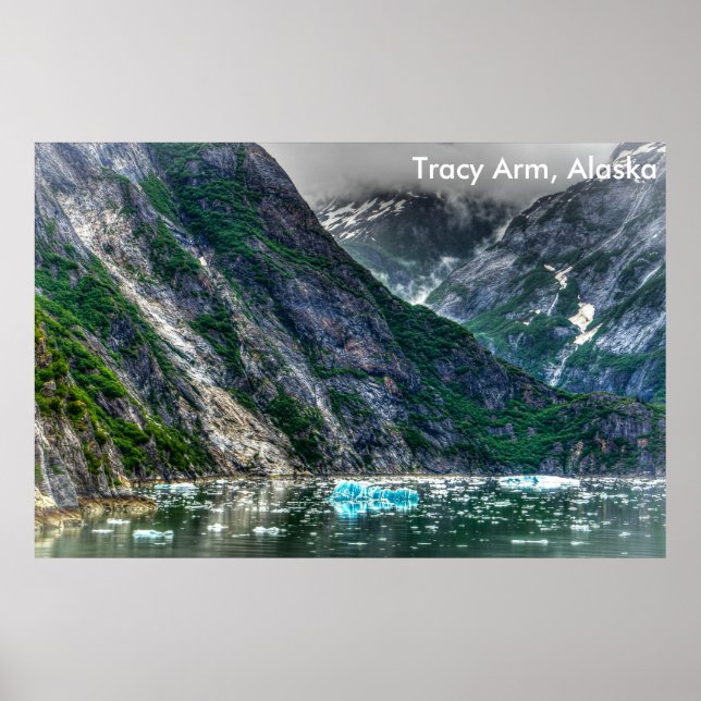 Tracy Arm, Alaska Poster (Front)