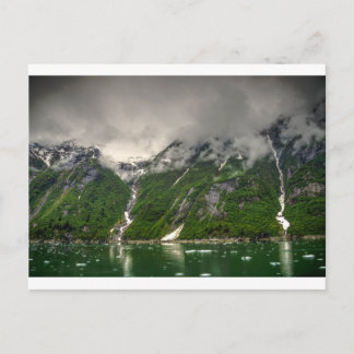 Tracy Arm Fjord in Alaska Postcard