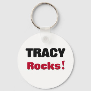 Tracy Rocks Key Ring