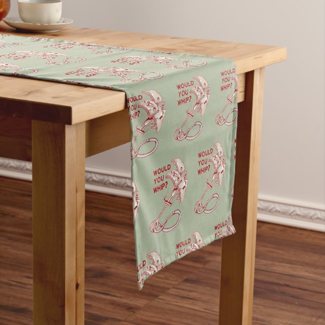 TRAD CLIMBING WHIPPER FALL SHORT TABLE RUNNER (In Situ)