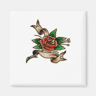 Trad Tattoo 005 Sticker Magnet