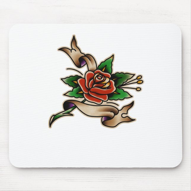 Trad Tattoo 005 Sticker  Mouse Pad (Front)