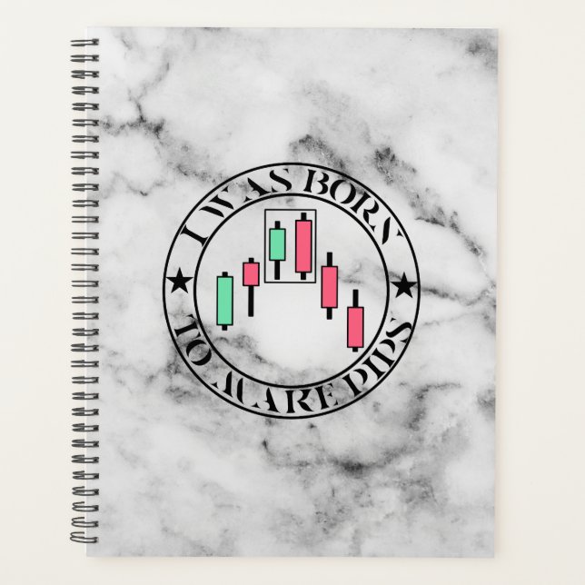 Trade Design | Bearish pattern Marble | Pips Planner (Front)