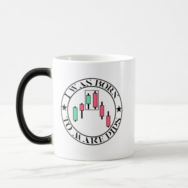 Trade Design | Bearish pattern | Pips Magic Mug (Left)