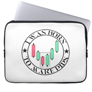 Trade Design   Bullish pattern   Pips Laptop Sleeve