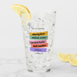 Trade design Reminder Motivation n Marble Glass