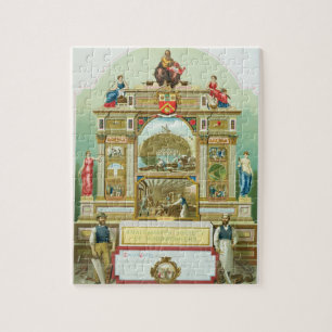 Trade Emblem of the Amalgamated Society of Woodwor Jigsaw Puzzle