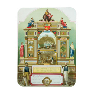 Trade Emblem of the Amalgamated Society of Woodwor Magnet