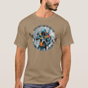 Trade Motivation   Cyberpunk Sniper   Fantasy  T-Shirt
