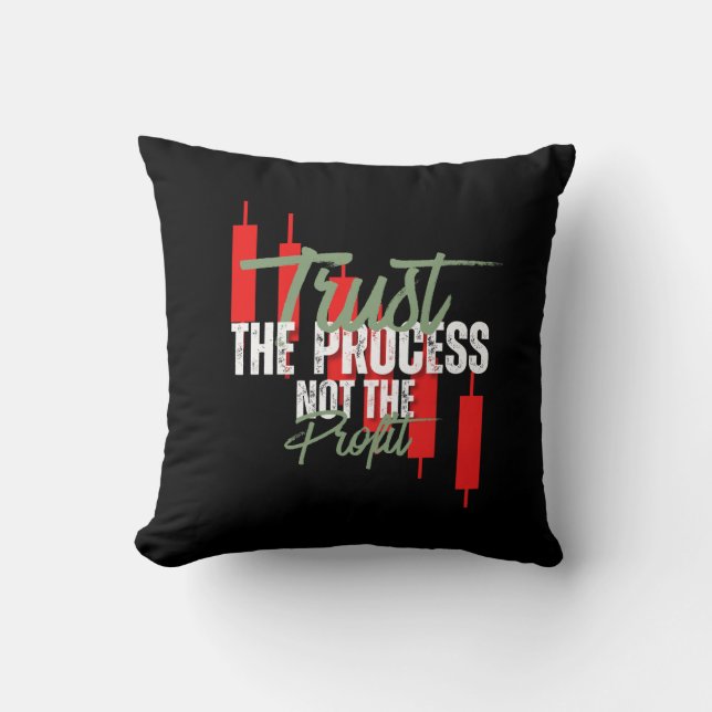 Trade Motivation | Trust | Self discipline Cushion (Front)