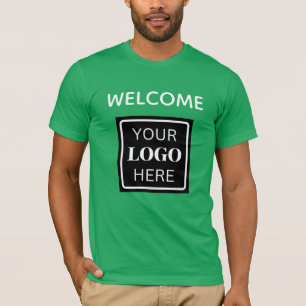 Trade Show Welcome Business Logo QR code T-Shirt