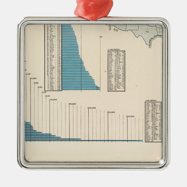 Trade, transportation metal tree decoration (Front)