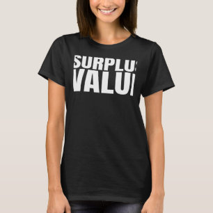 Trade Union Support Surplus Value Quote DSA Activi T-Shirt