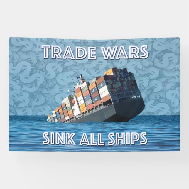 Trade Wars Sink All Ships Banner (Horizontal)