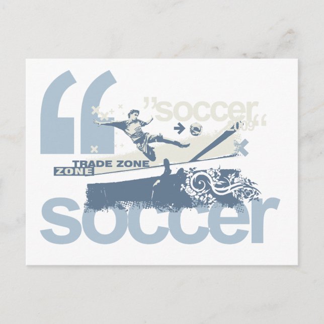 Trade Zone Soccer T-shirts and Gifts Postcard (Front)