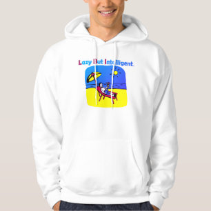 TRADEMARKED LAZY BUT INTELLIGENT HOODIE