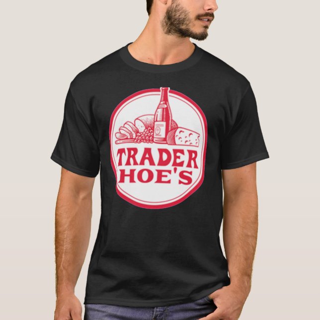 Trader Hoes Premium Scoop   T-Shirt (Front)