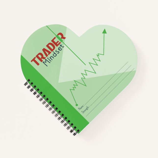 Trader Mindset – Discipline Focused Trading Notebook (Front)