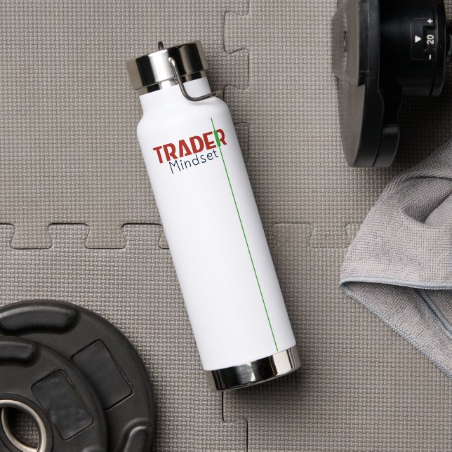 Trader Mindset – Discipline Focused Trading Water Bottle (Gym (Rotated))
