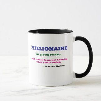 Trader Mug, Warren Buffett Quote - Tea Coffee Cup