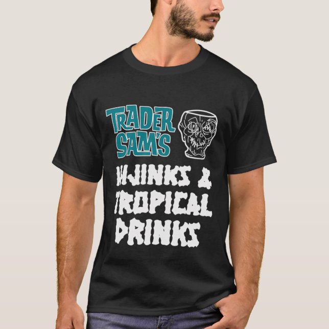 Trader Sam'S - Hijinks  Tropical Drinks T-Shirt (Front)