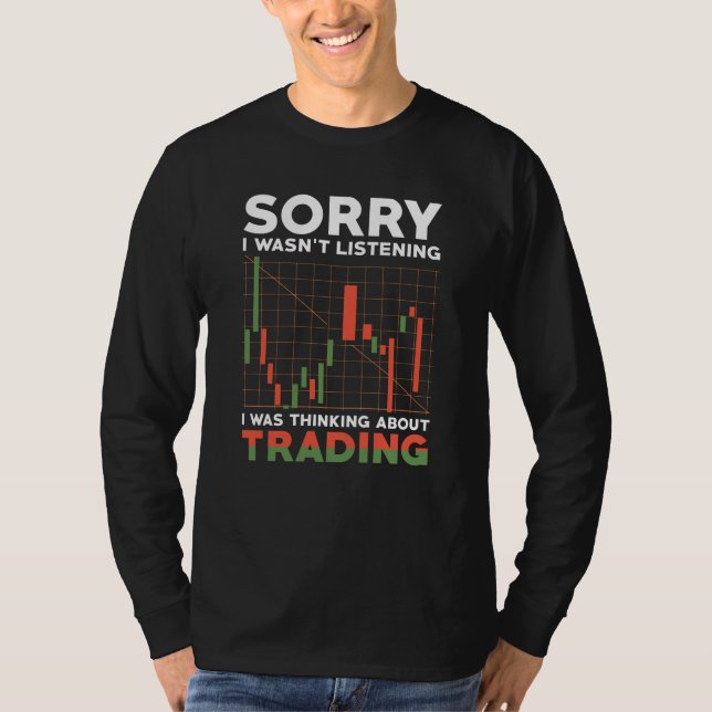 Trader Stocks Investor Gift T-Shirt (Front)