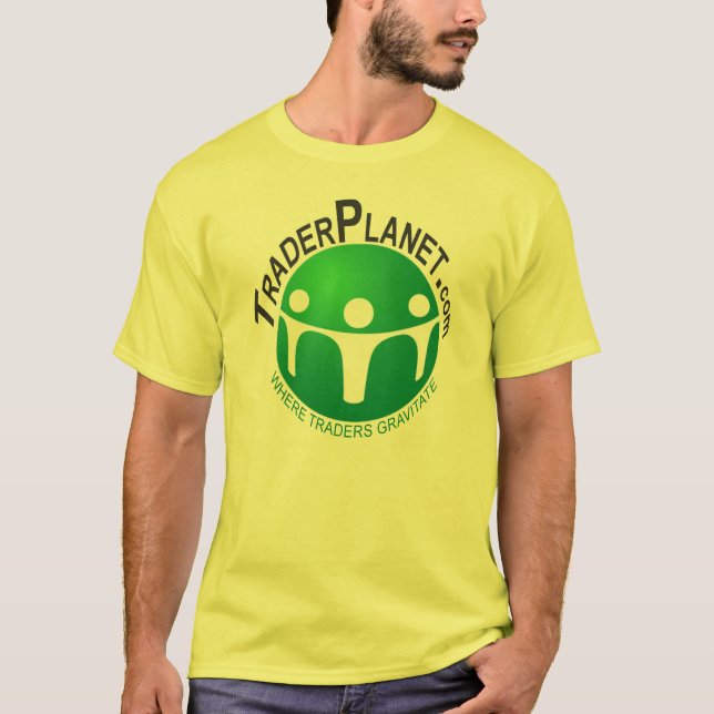 TraderPlanet.com Men's Basic T-shirt (Front)
