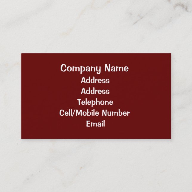 TRADES, DOG WALKING. BUSINESS CARD (Front)