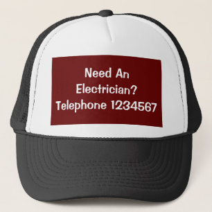 TRADES. ELECTRICIAN. TRUCKER HAT
