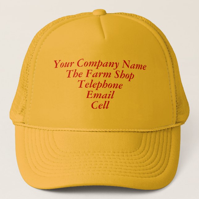 TRADES - FARM SHOPS TRUCKER HAT (Front)