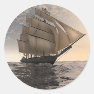 Tradewinds Classic Round Sticker