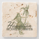 Tradewinds Hawaiian Hula Girl Tiki Bar Coasters